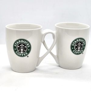 Set of 2 Starbucks matching cups. 10.2 once coffee mug 2017